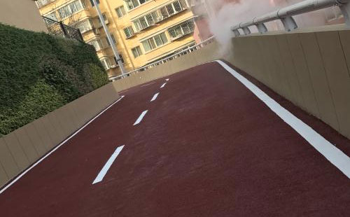 临泽彩色路面